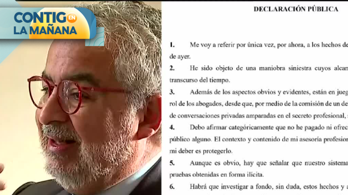 Luis Hermosilla acusó “operación obscura” en su contra tras filtración de audio