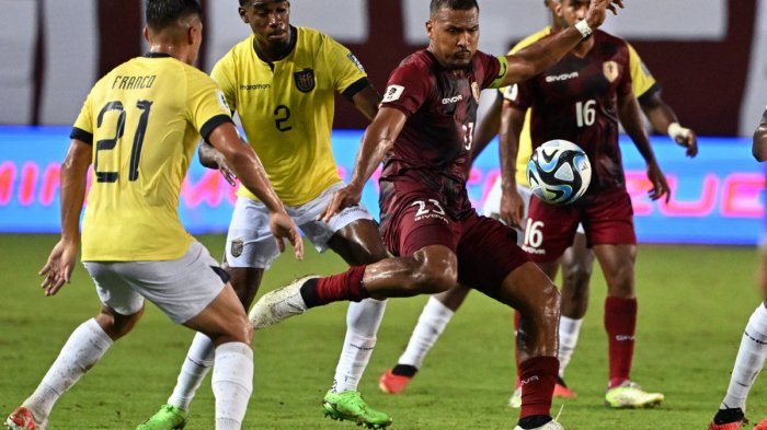 Ecuador empató con Venezuela y perdió a dos figuras para el partido ante Chile