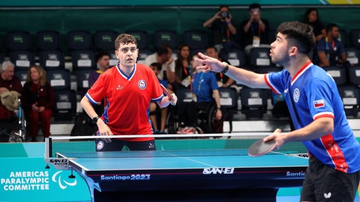 ¡Partieron los chilenos! Ignacio Torres triunfó en el Para Tenis de Mesa en Santiago 2023
