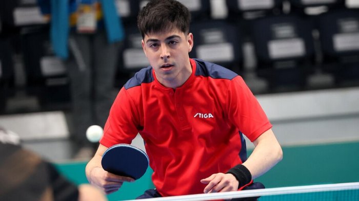 ¡Sigue avanzando! Manuel Echaveguren se impuso ante Colombia en el Para Tenis de Mesa