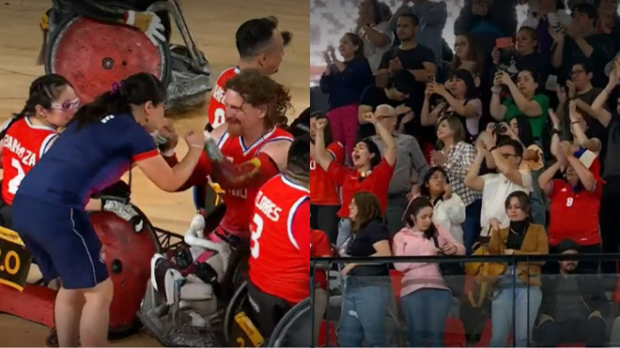 Emotivo: La ovación que se llevó Team ParaChile de rugby en silla de ruedas tras caer ante EE.UU.