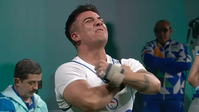 ¡Una más! Javier Jiménez se quedó con la plata en -59kg del Para powerlifting de Santiago 2023