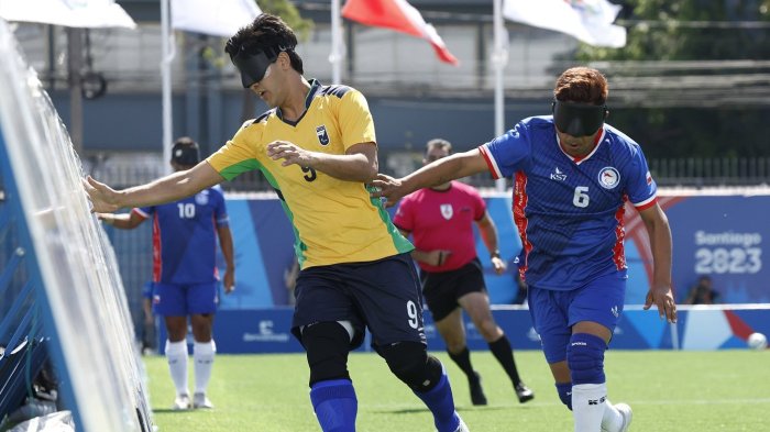 ¡Con todo al próximo! Chile perdió ante Brasil en fútbol para ciegos