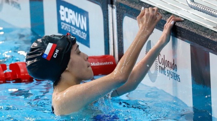 ¡A la final! Valentina Muñoz accedió a la definición de los 100m espalda S8 de la Para natación