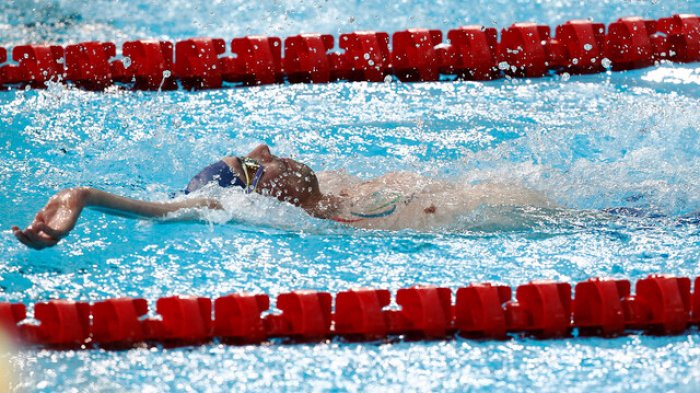 ¡Plata para Chile! Beto Abarza ganó medalla en Para natación de Santiago 2023