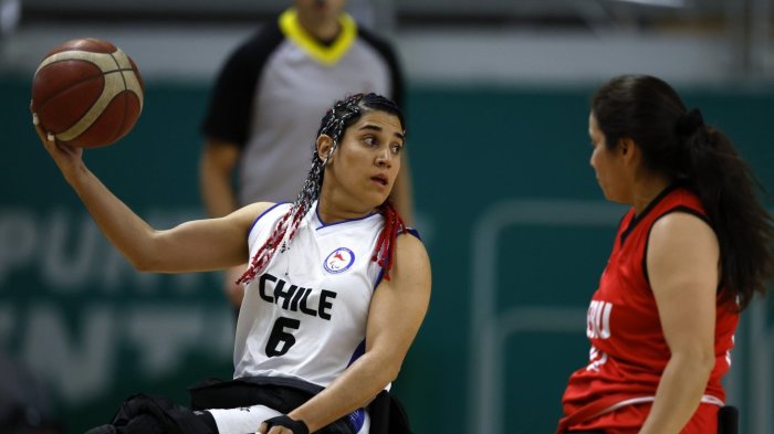 Chile luchó hasta el final pero cayó ante Perú en el básquetbol en silla de ruedas en Santiago 2023