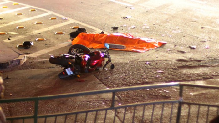 Fatal accidente en Conchalí: Colisión dejó a motorista y peatón muertos