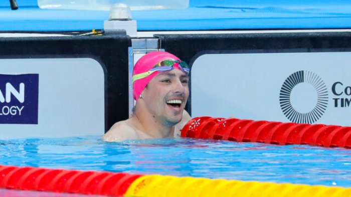 ¡Implacable! Alberto Abarza logra su tercera medalla de plata en para natación en Santiago 2023