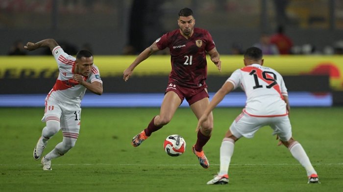 Venezuela rescató un empate ante Perú en Lima y sigue muy ilusionado en las Clasificatorias