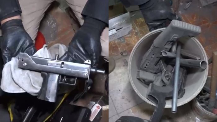 Desbarataron taller clandestino en el que modificaban armas de guerra con impresoras 3D