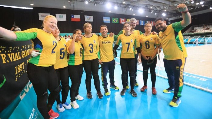 Brasil se quedó con el bronce en el gólbol femenino de los Parapanamericanos tras golear a Argentina
