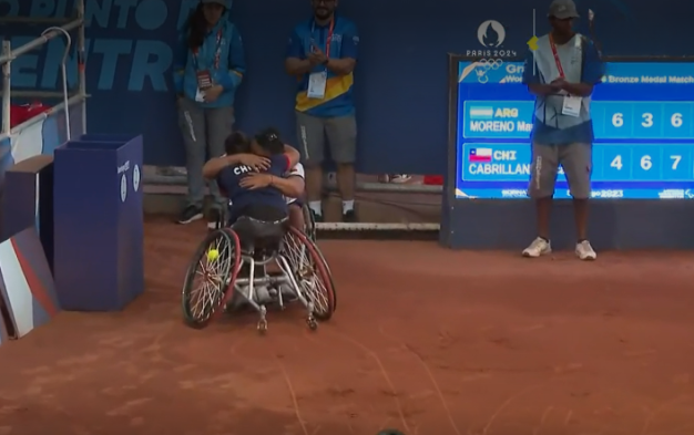 ¡Emocionante triunfo y medalla! Macarena Cabrillana remontó y se quedó con el bronce en el tenis en silla de ruedas