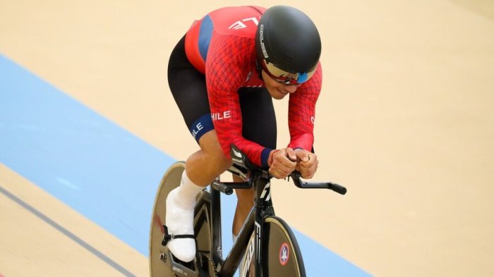 ¡Pura velocidad! Así fue la participación de Hernán Moya en la persecución individual 4000m