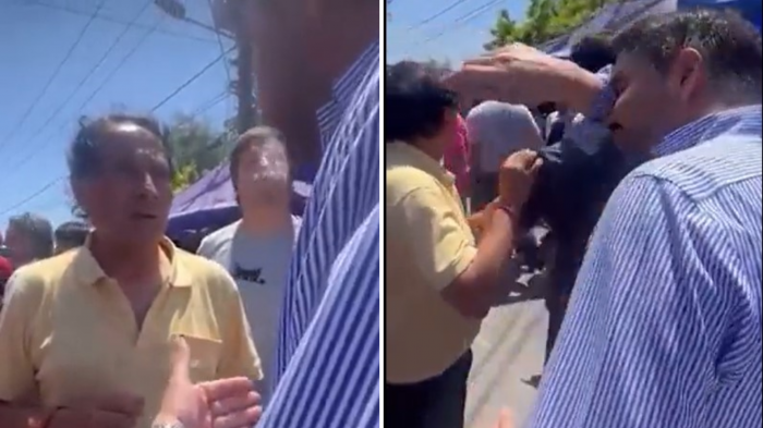 Fue insultado y escupido: Así fue la agresión al alcalde Rodolfo Carter