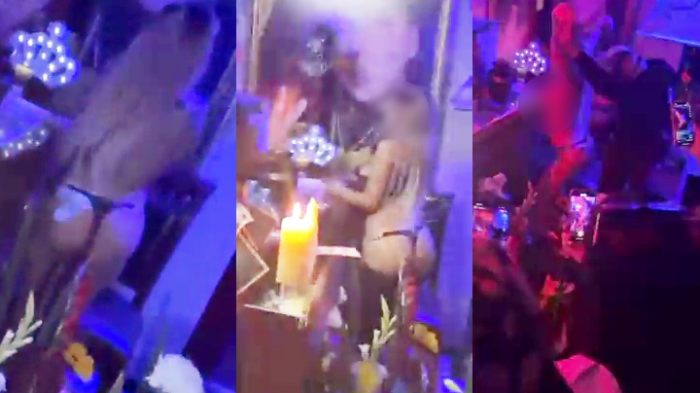 Balazos y show de stripper: Revelan videos de velorio narco en San Ramón