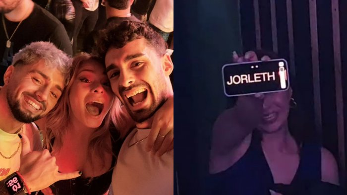 ¡Su primer carrete juntos! Jorge y Skar desataron locura en conocida disco de Santiago