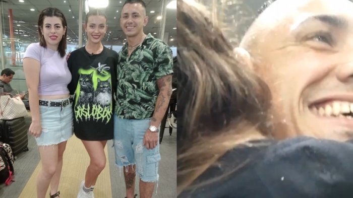 Con tatuaje incluido: Coni conoció a fanáticos que gritaban en su apoyo fuera de la casa de Gran Hermano