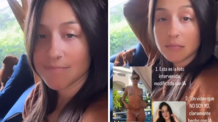 Denise Rosenthal aseguró que filtración de fotos es falsa y se hizo con inteligencia artificial