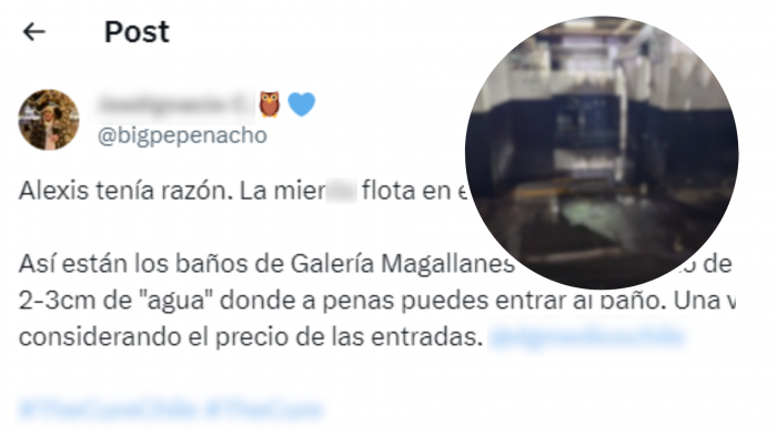 Comparten imágenes que confirmarían mal estado en baños del Monumental