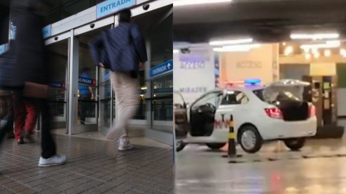 Violento asalto en Costanera Center: Sujetos amenazaron a trabajadores y robaron recaudación del parking