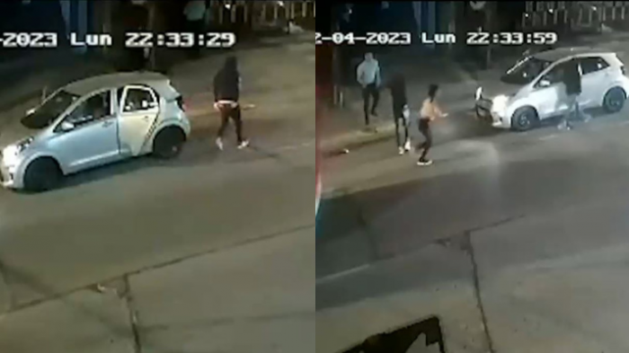 Mujer fue apuñalada dos veces al intentar oponerse a portonazo en Ñuñoa