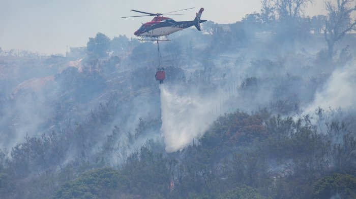Incendios forestales: Revisa la actualización de las alertas que afectan a la zona centro del país