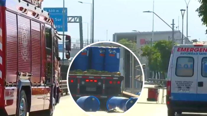 Alertan por nube tóxica: Emergencia química por derrame de ácido en La Granja