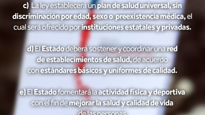 Plebiscito 2023 | Qué dice la nueva propuesta sobre salud integral y las Isapres