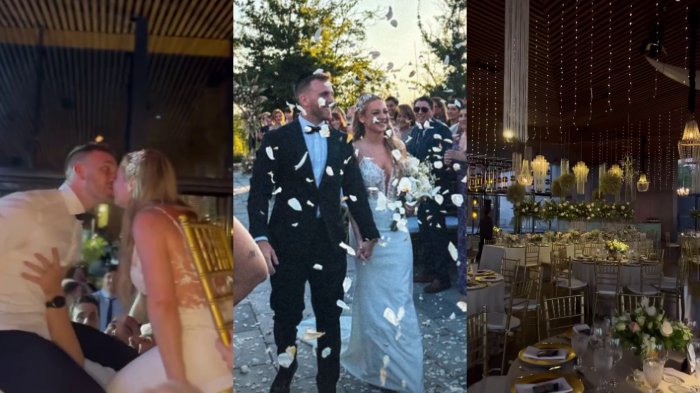 Hijo de Marcelo Barticciotto se casó en elegante y apoteósica ceremonia judia: 