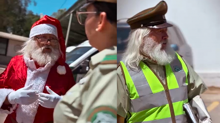 ¡Navidad salvada! Carabineros recuperaron trineo del Viejito Pascuero y lo 