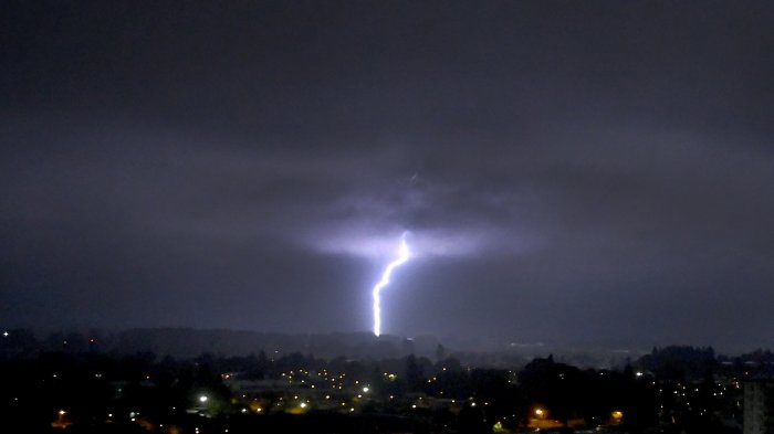 Con tormentas eléctricas y lluvias: Las condiciones meteorológicas en Chile para este fin de semana