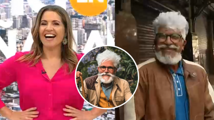 ¡Igualito! Hombre sacó risas en matinal de CHV por parecido con Federico Sánchez