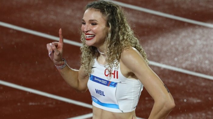 Lo mejor del 2023: Así fue la sensacional carrera de Martina Weil en los 400 metros de los Panamericanos