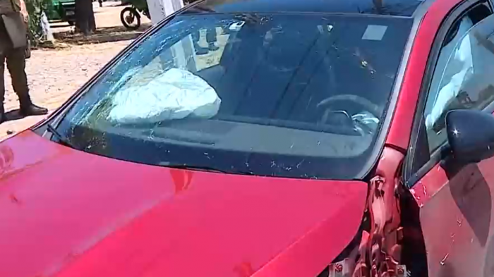 Persecución policial desde Las Condes a San Bernardo terminó en violento accidente