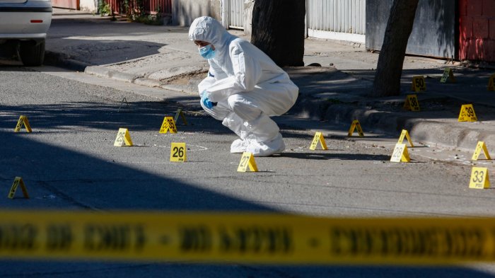 Más de veinte homicidios se registraron en la Región Metropolitana entre Navidad y Año Nuevo
