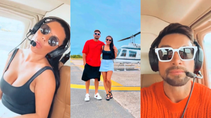 Daniela Aránguiz y Luis Mateucci pasaron el Año Nuevo con especial viaje a Brasil: 