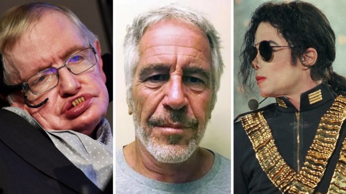 Aparecen Stephen Hawking y Michael Jackson: Revelan documentos con nombres vinculados al caso Jeffrey Epstein