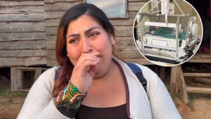 Madre de la guagua más grande en Chile pide ayuda al pdte. Boric: 