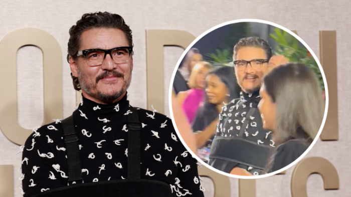 ¿Chilenismo? Pedro Pascal se viralizó con su respuesta tras llegar lesionado a los Globos de Oro