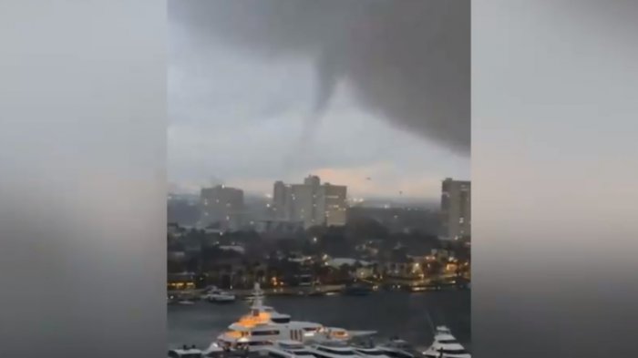 Tornado en Florida: Imágenes en vivo capturaron impresionante fenómeno meteorológico