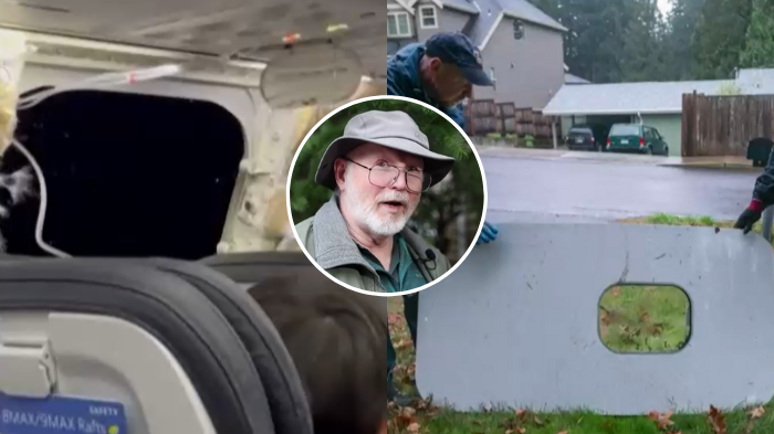 Profesor encontró parte de avión accidentado en patio de su casa en Estados Unidos