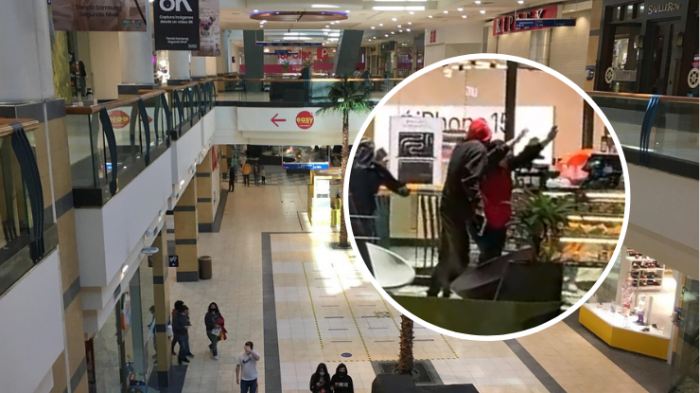 Asalto armado en mall Florida Center: Sujetos amenazaron a trabajadores de tienda electrónica