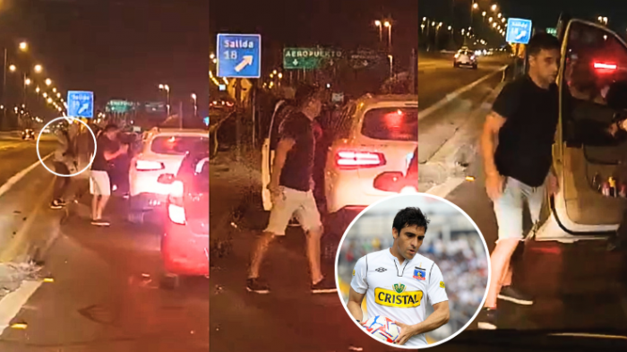 Álvaro Ormeño, ex jugador de Colo Colo, fue víctima de violenta encerrona 