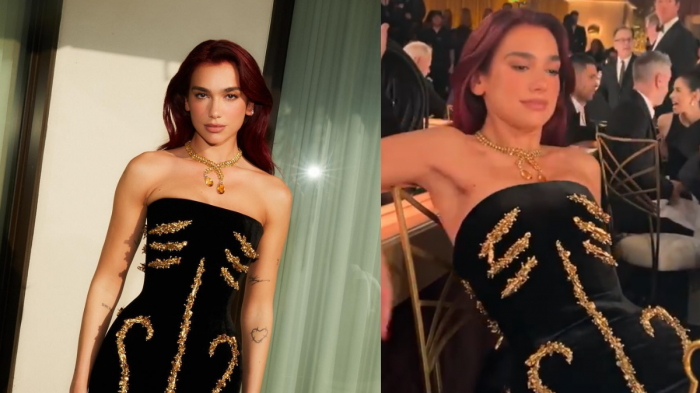 Antes muerta que sencilla: Dua Lipa se volvió viral por culpa de su ajustado vestido