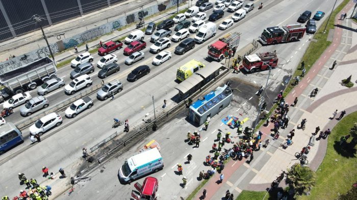 Grave accidente dejó 35 heridos en Talcahuano