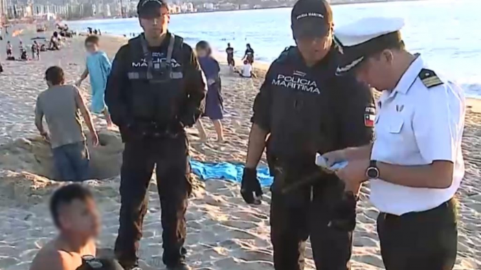 Armada realizó operativos de fiscalización por consumo de alcohol en playas de Viña del Mar
