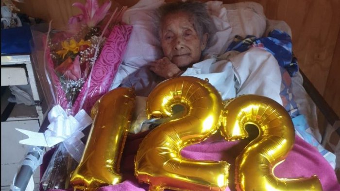 Jeltrudis tiene 122 años y podría ser la persona más longeva en Chile (de la que se tiene registro)