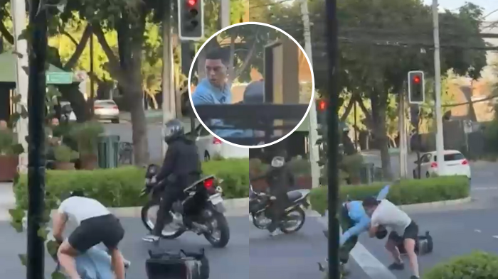 Hombre se enfrentó a 