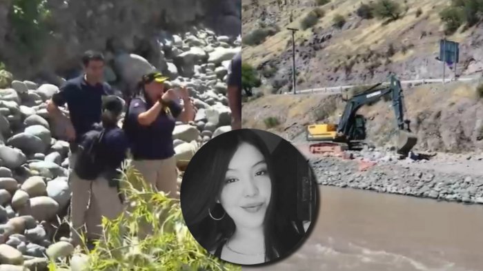 Caso Michelle Silva: Con equipos subacuáticos y drones sigue su incesante búsqueda en el río Aconcagua