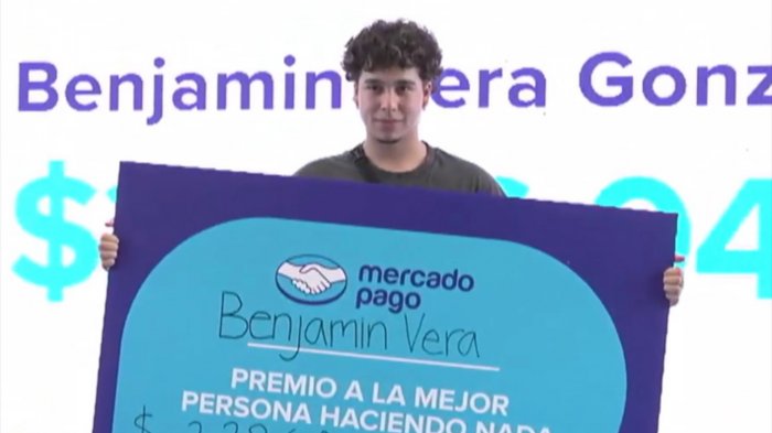 Ganó millonario premio por no hacer nada: Joven maipucino la reventó en peculiar competencia